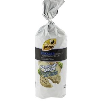 Picture of GOOD FOOD RICE CAKES SOUR CREAM & ONION 145G